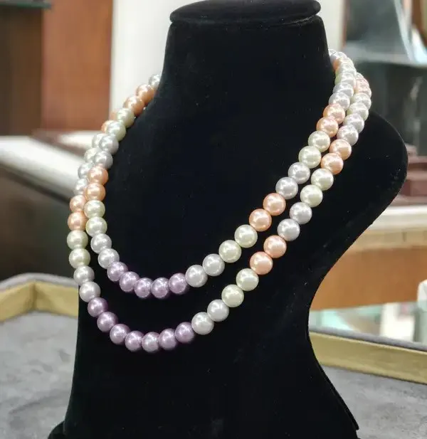 Purple_Art_Layer_Semi_Precious_Anti_Tarnish_Pearl_Necklace