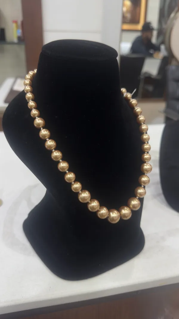 Brown_Glass_Pearl_Semi_Precious_Necklace_For_Women