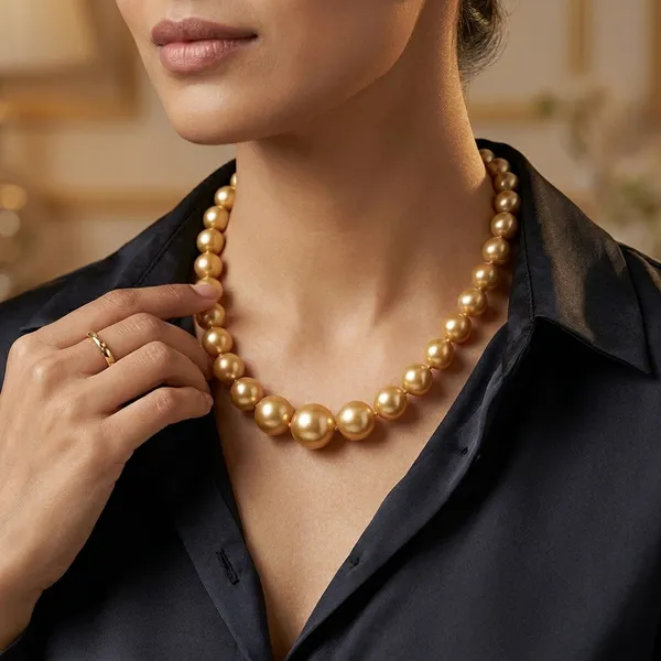 Brown_Glass_Pearl_Semi_Precious_Necklace_For_Women