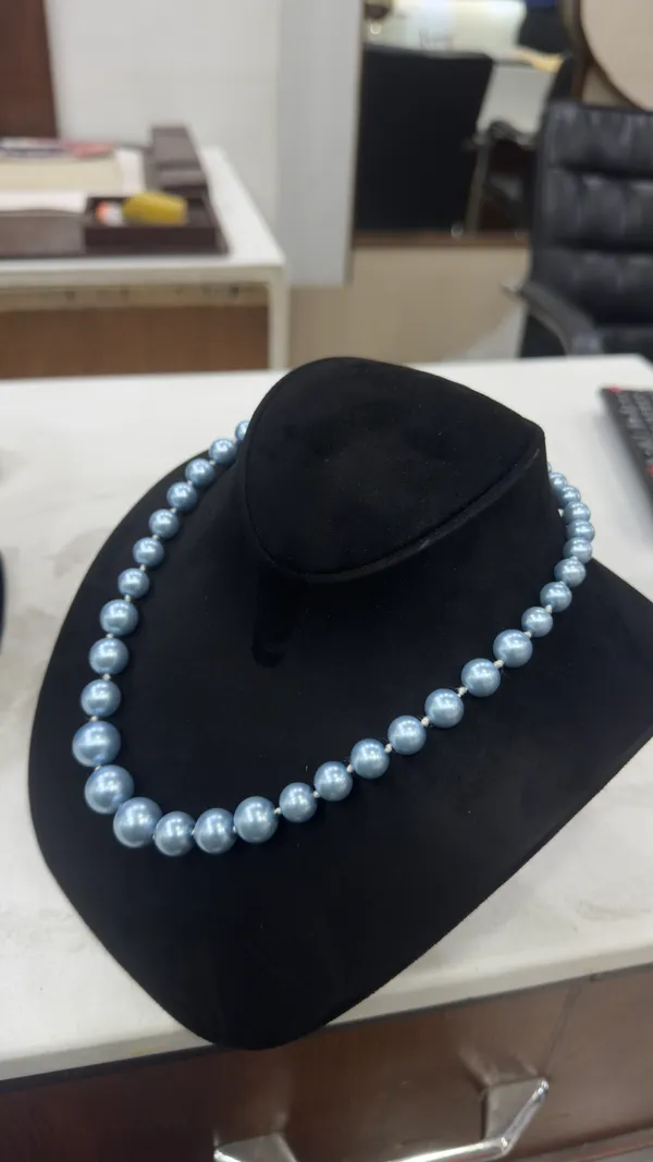 Pastel_Blue_Glass_Pearl_Semi_Precious_Necklace_For_Women