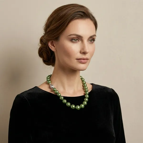 Henna_Green_Glass_Pearl_Semi_Precious_Necklace_For_Women