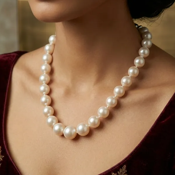 Blush_Pink_Glass_Pearl_Semi_Precious_Necklace_For_Women