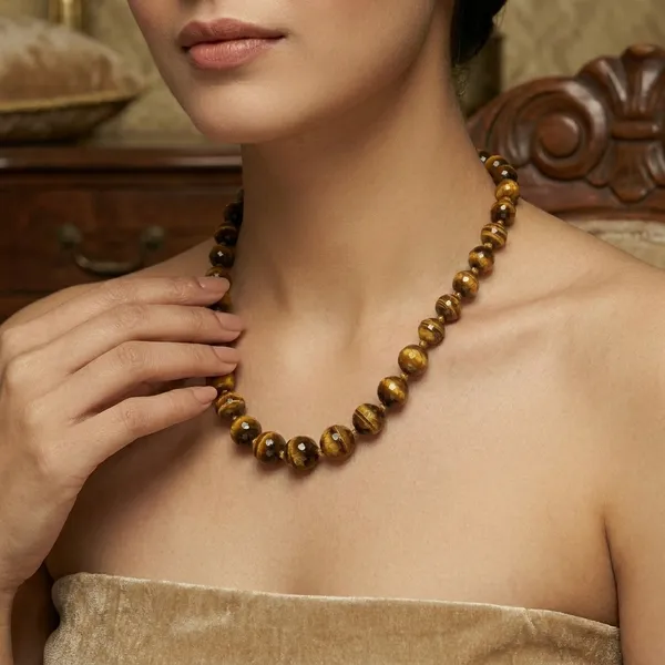 Tiger_Eye_Onyx_Necklace_For_Women