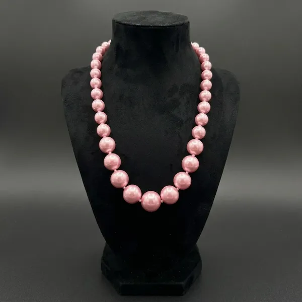 Metallic_Pink_Glass_Pearl_Semi_Precious_Necklace_For_Women