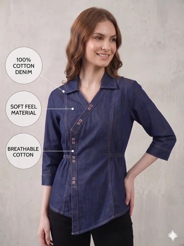 Dark_Blue_Denim_Cotton_Designer_Western_Top