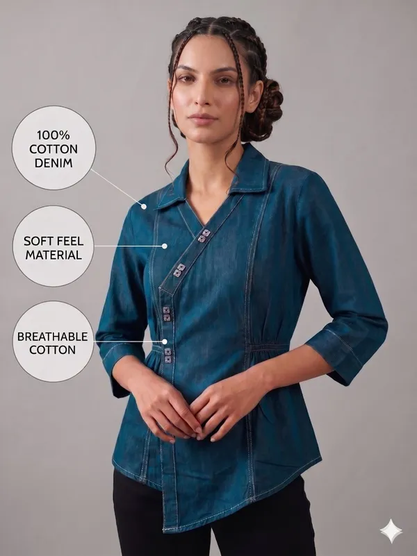 Mid_Blue_Denim_Designer_Western_Top