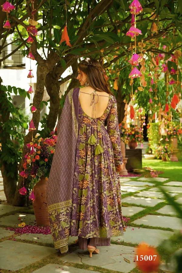 Purple_Floral_Printed_Anarkali_Suit_Set_For_Women