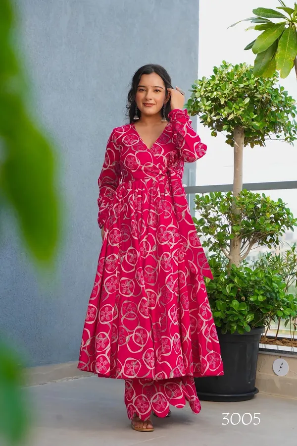 Pink_Floral_Print_Anarkali_Kurta_Palazzo_Set_For_Women