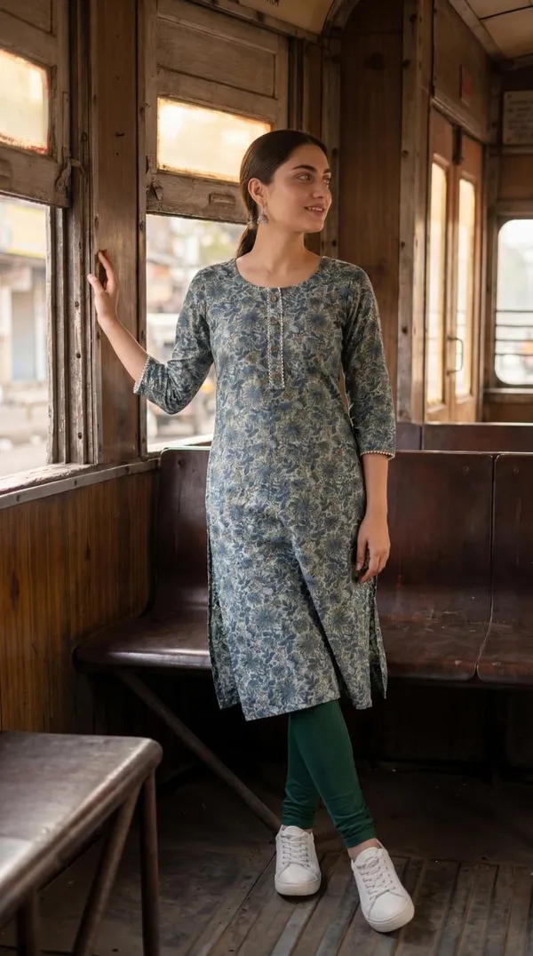 Slate_Blue_Cotton_Printed_Kurti