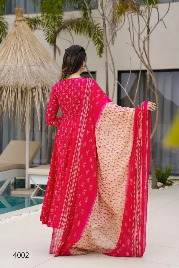 Red_Printed_Anarkali_Kurta_Set_For_Women