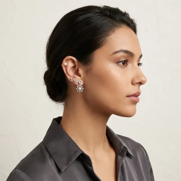 Silver_Pearl_Crystal_Star_Stud_&_Hnaging_Earring_For_Women_(Pack_Of_3)