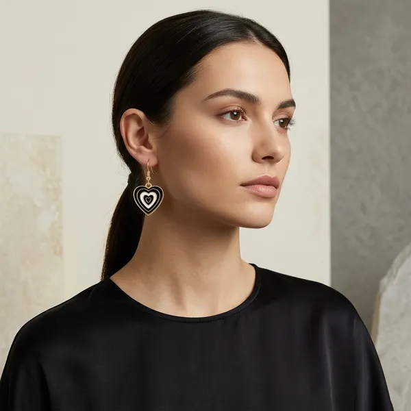 Black_White_Enamel_Heart_Hook_Earrings_For_Women