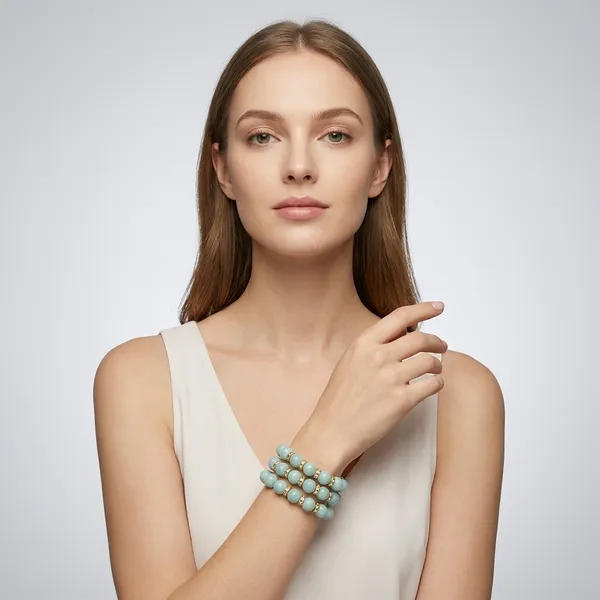 Grey_Blue_Amazonite_Beaded_Stretch_Bracelet_With_Crystal_Spacers_For_Women