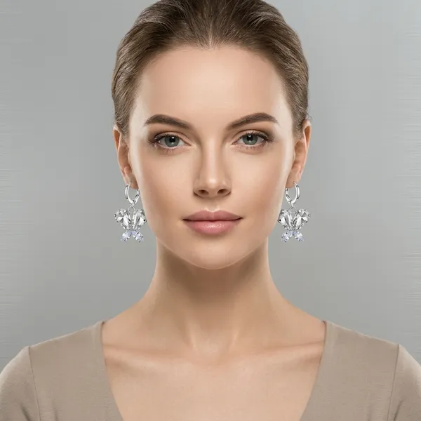 Silver_Crystal_Butterfly_Hoop_Earrings_For_Women