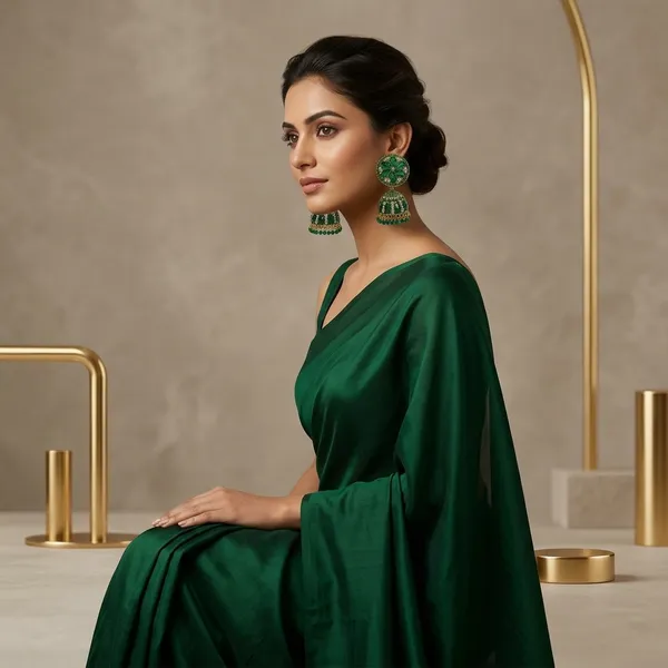 Green_Alloy_Crystal_Earrings_With_Golden_Beads_Jhumkas_For_Women