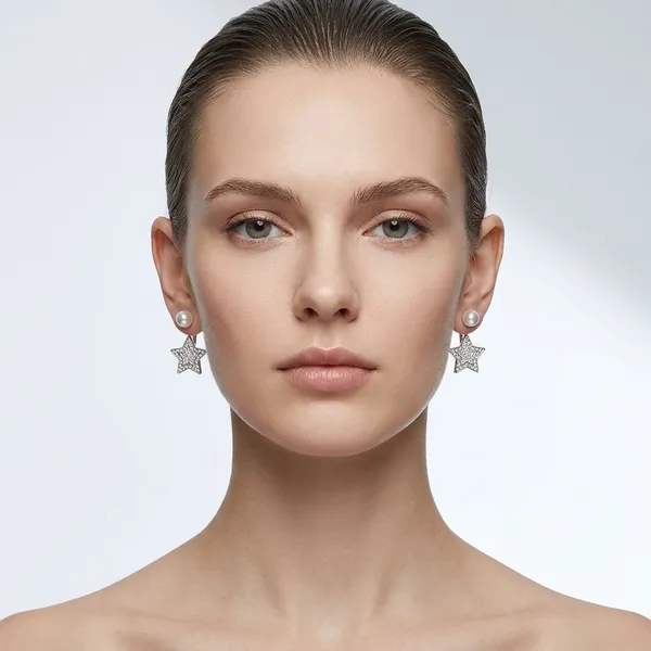 White_Pearl_Crystal_Star_Stud_&_Hnaging_Earring_For_Women_(Pack_Of_3)