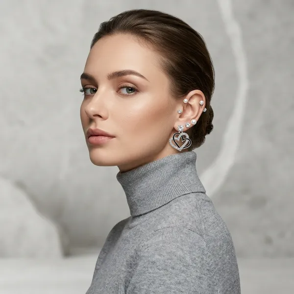 Silver_Alloy_Crystal_Pearl_Heart_Stud_&_Hnaging_Earring_For_Women_(Pack_Of_3)