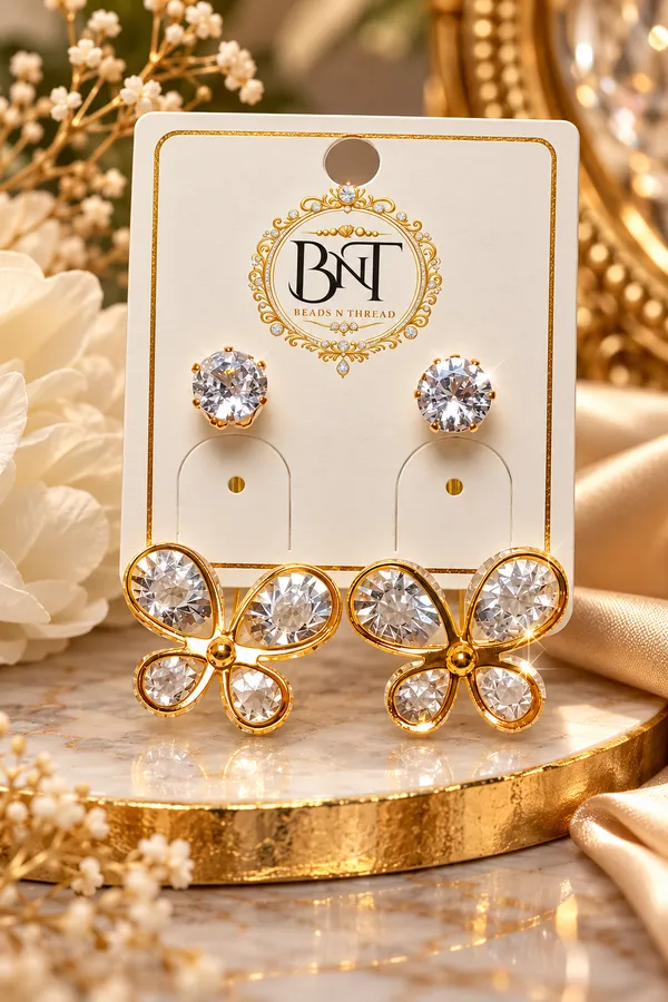 Yellow_Gold_Tone_Crystal_Butterfly_Stud_Earring_For_Women_(Pack_Of_2)