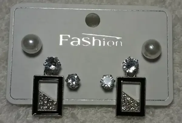 Silver_Alloy_Crystal_Pearl_Geometric_Stud_&_Hnaging_Earring_For_Women_(Pack_Of_3)