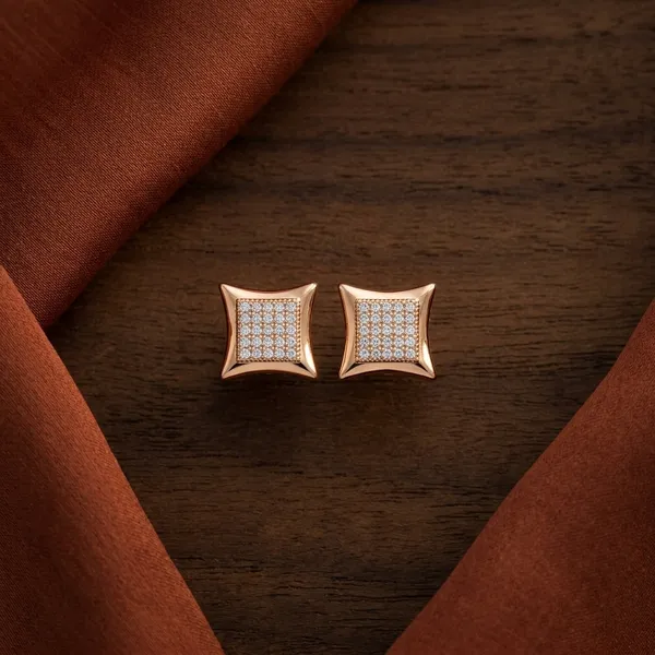 Satin_Gold_Cushion_Stud_Earrings