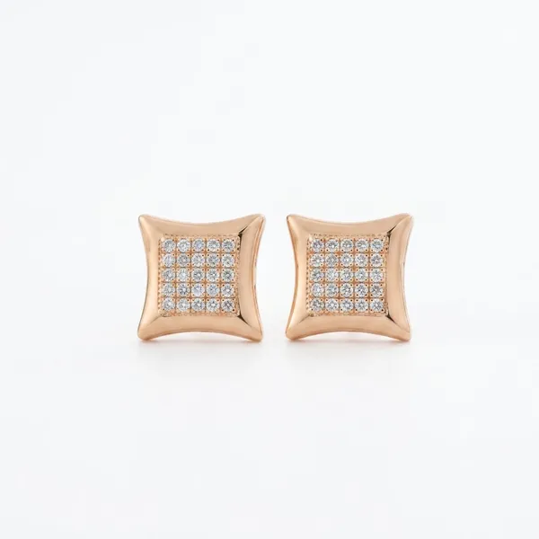 Satin_Gold_Cushion_Stud_Earrings