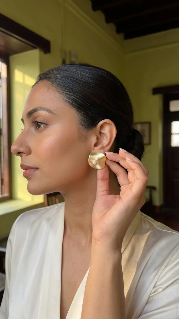 Lunar_Petal_Stud_Earrings