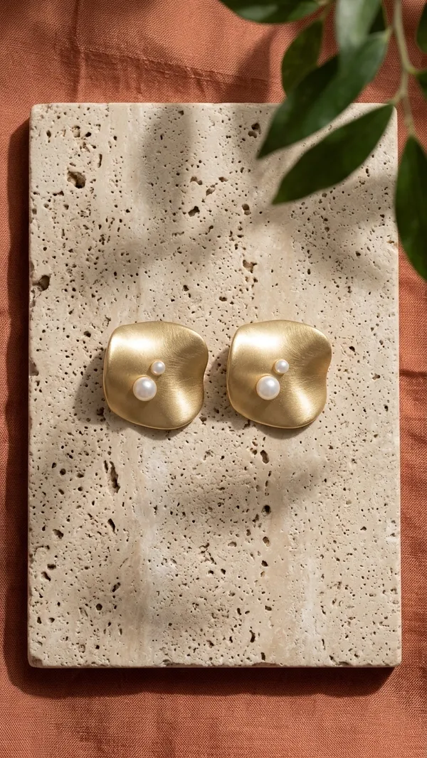Lunar_Petal_Stud_Earrings