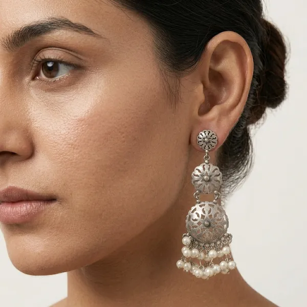 Regal_Bloom_Pearl_Jhumka_Earrings