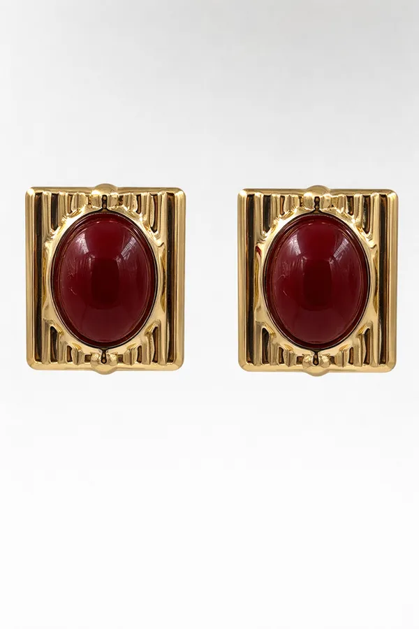 Velvet_Ruby_Statement_Studs