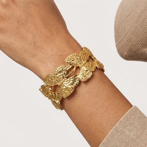 Golden_Butterfly_Open_Cuff_Bracelet