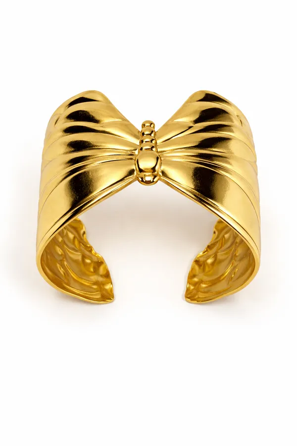 Golden_Butterfly_Statement_Cuff_Kada