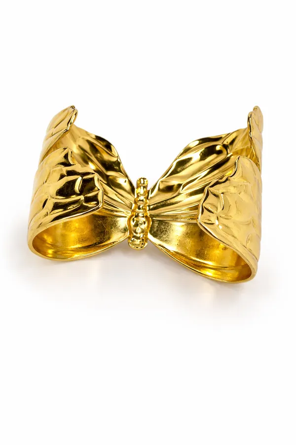 Golden_Butterfly_Statement_Cuff_Kada