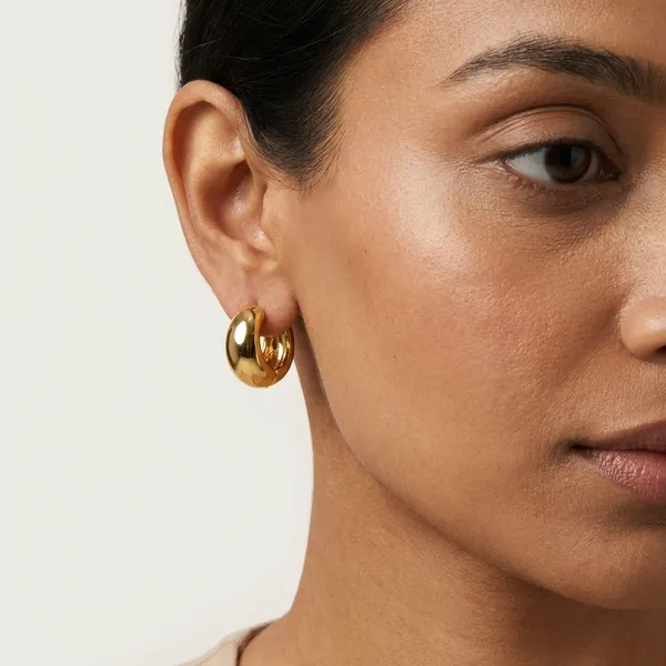 Gold_Tone_Chunky_Dome_Stud_Earrings