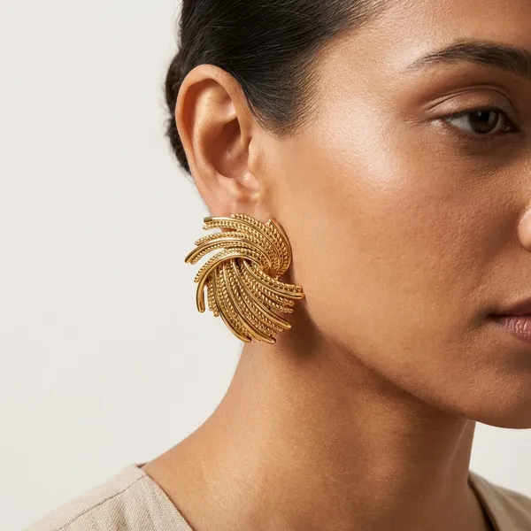 Gold_Tone_Twisted_Fan_Statement_Earrings