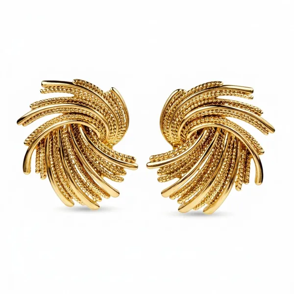 Gold_Tone_Twisted_Fan_Statement_Earrings