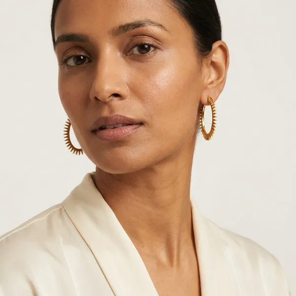 Gold_Plated_Sunburst_Hoop_Earrings