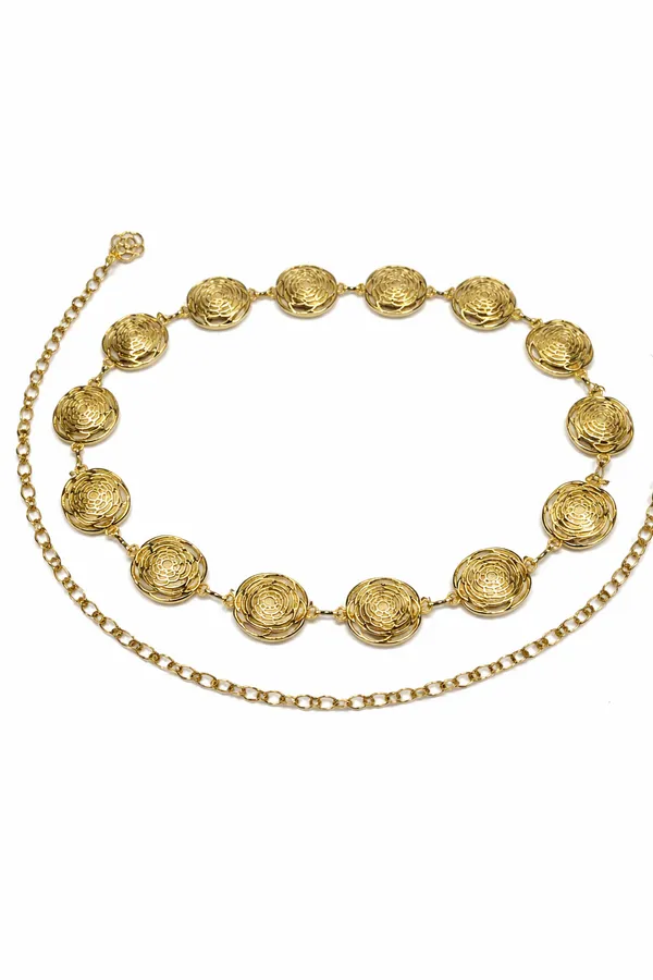 Golden_Floral_Disc_Waist_Chain_Belt