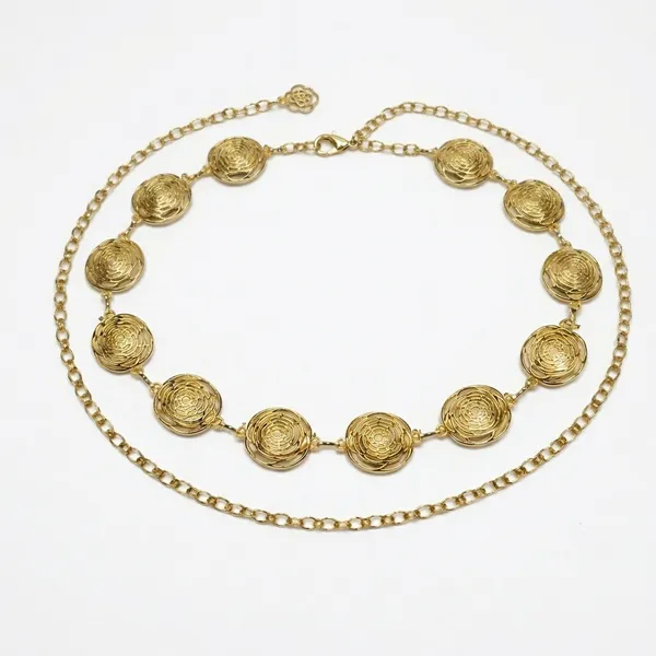Golden_Floral_Disc_Waist_Chain_Belt