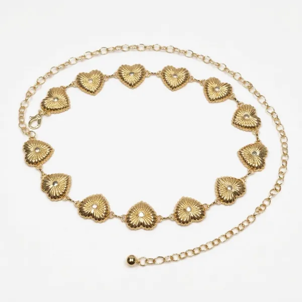 Gold_Plated_Floral_Disc_Waist_Belt_Kamarband