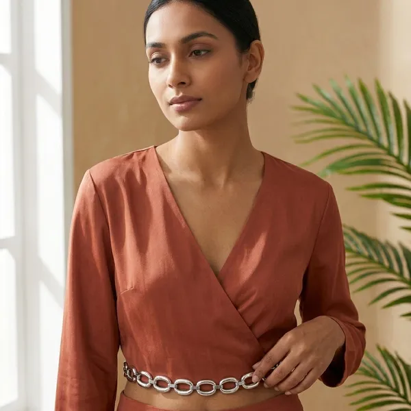 Silver_Tone_Chunky_Chain_Waist_Belt