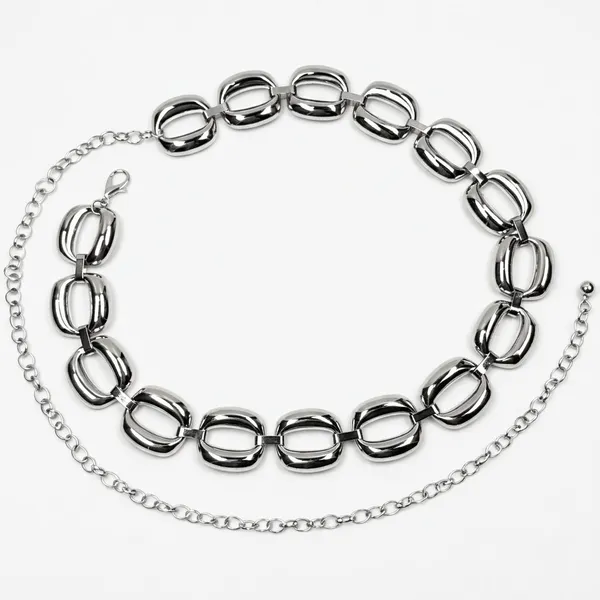 Silver_Tone_Chunky_Chain_Waist_Belt