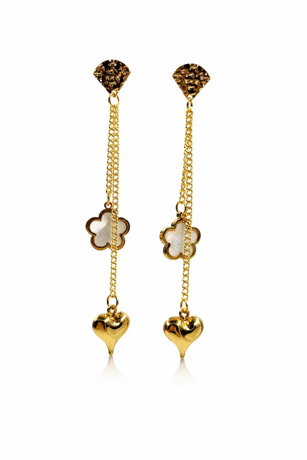 Gold_Tone_Heart_Floral_Charm_Drop_Earrings