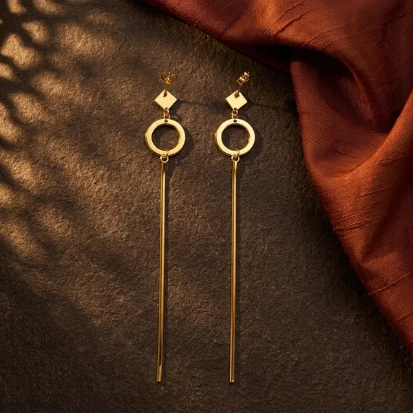 Gold_Plated_Geometric_Tassel_Drop_Earrings