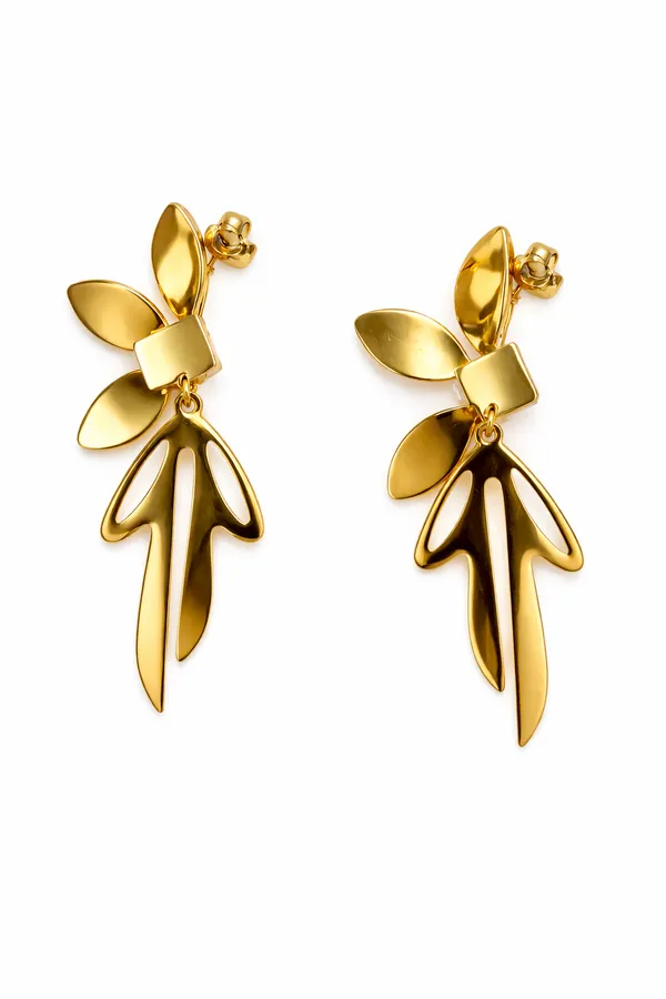 Gold_Leaf_Crystal_Drop_Earrings
