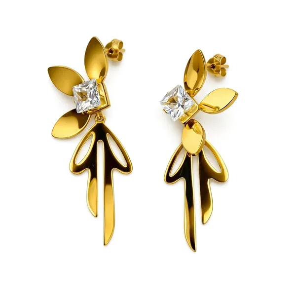 Gold_Leaf_Crystal_Drop_Earrings