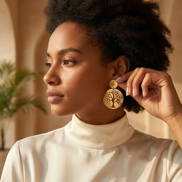 Golden_Tree_Of_Life_Drop_Earrings