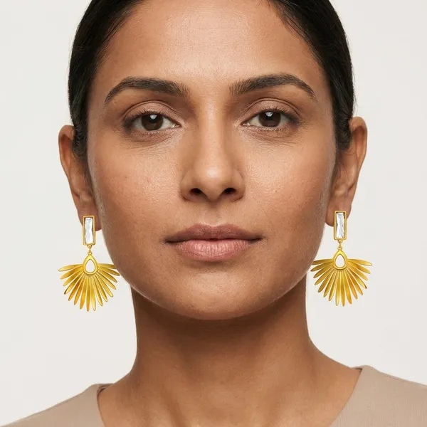 Golden_Sunburst_Statement_Earrings