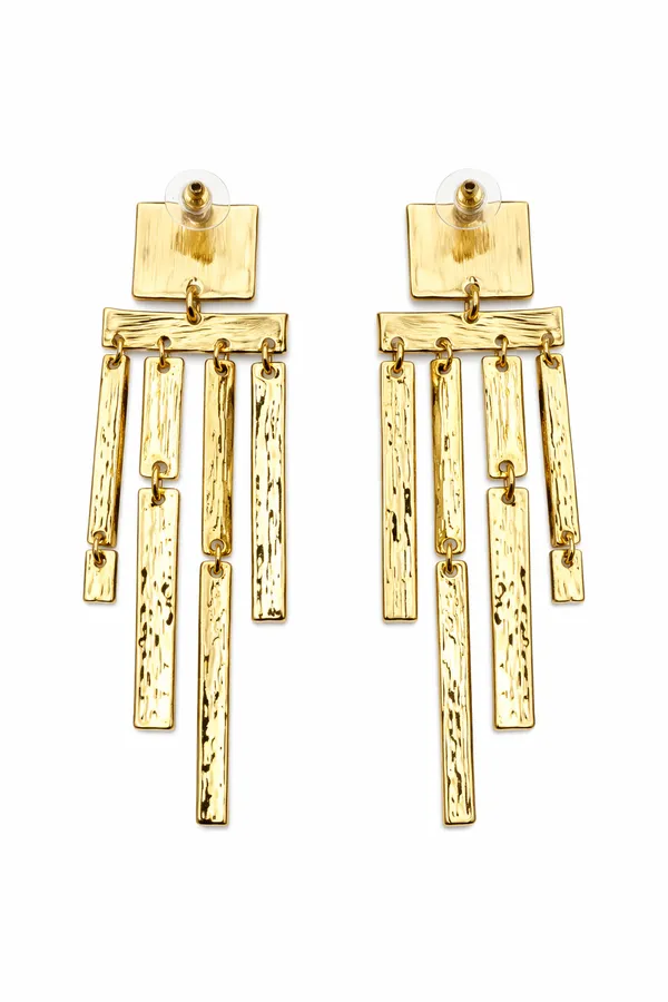 Gold_Tone_Hammered_Geometric_Dangle_Earrings