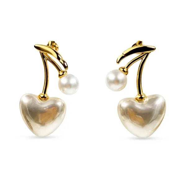 Gold_Plated_Cherry_Heart_Pearl_Drop_Earrings