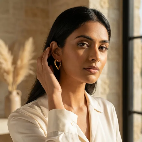 Gold_Tone_Heart_Shaped_Hoop_Earrings
